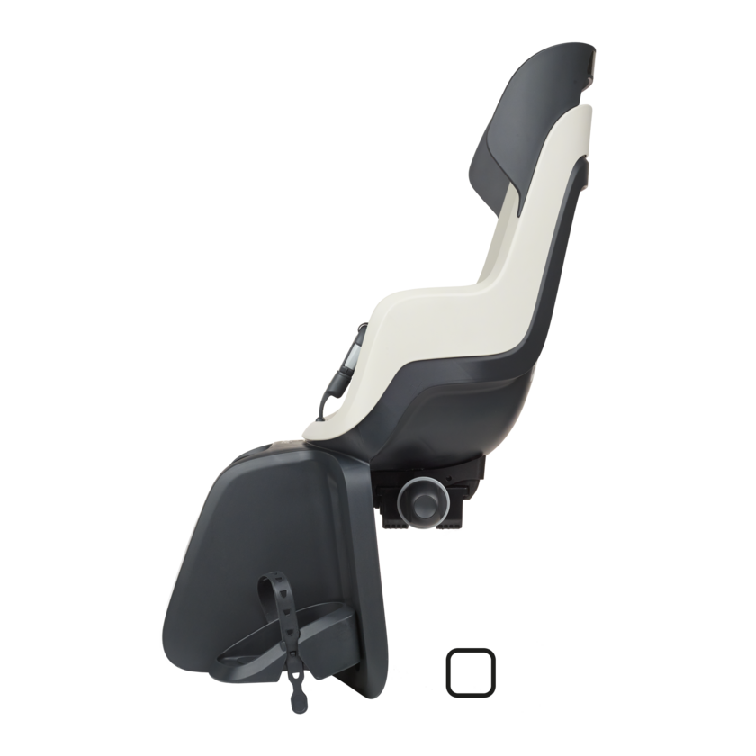 Fotelik rowerowy odchylany Bobike GO MAXI Reclinable Vanilla Cup Cake