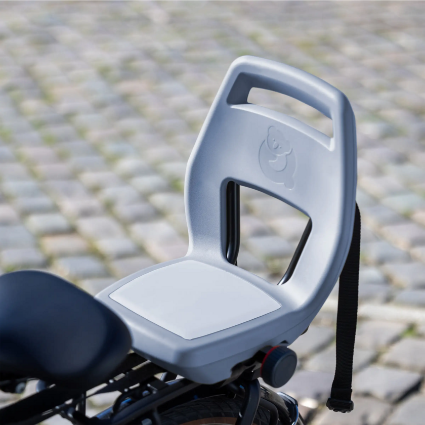 Fotelik rowerowy Qibbel 6+ Junior do 35kg Ocean Blue