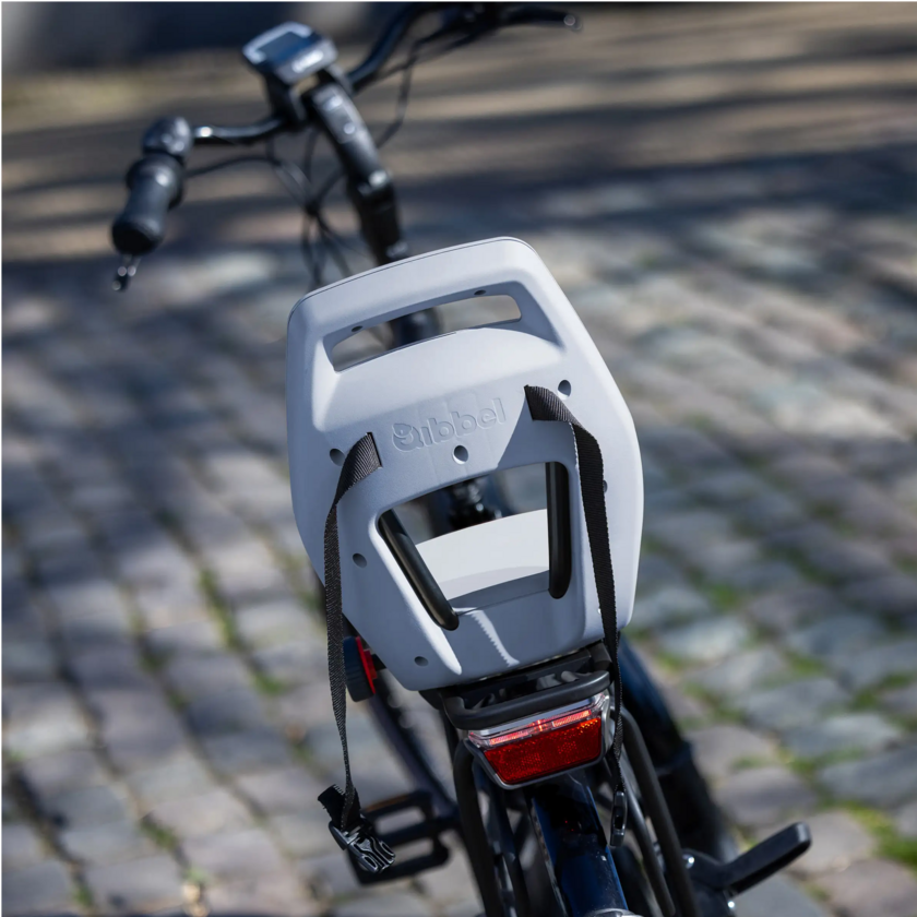 Fotelik rowerowy Qibbel 6+ Junior do 35kg Ocean Blue