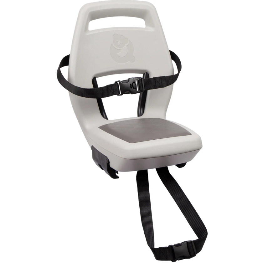 Fotelik rowerowy Qibbel 6+ Junior do 35kg Pebble Grey