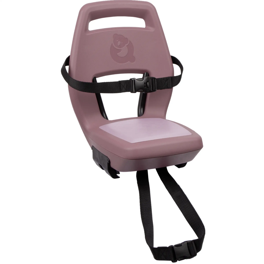 Fotelik rowerowy Qibbel 6+ Junior do 35kg Plum Rose