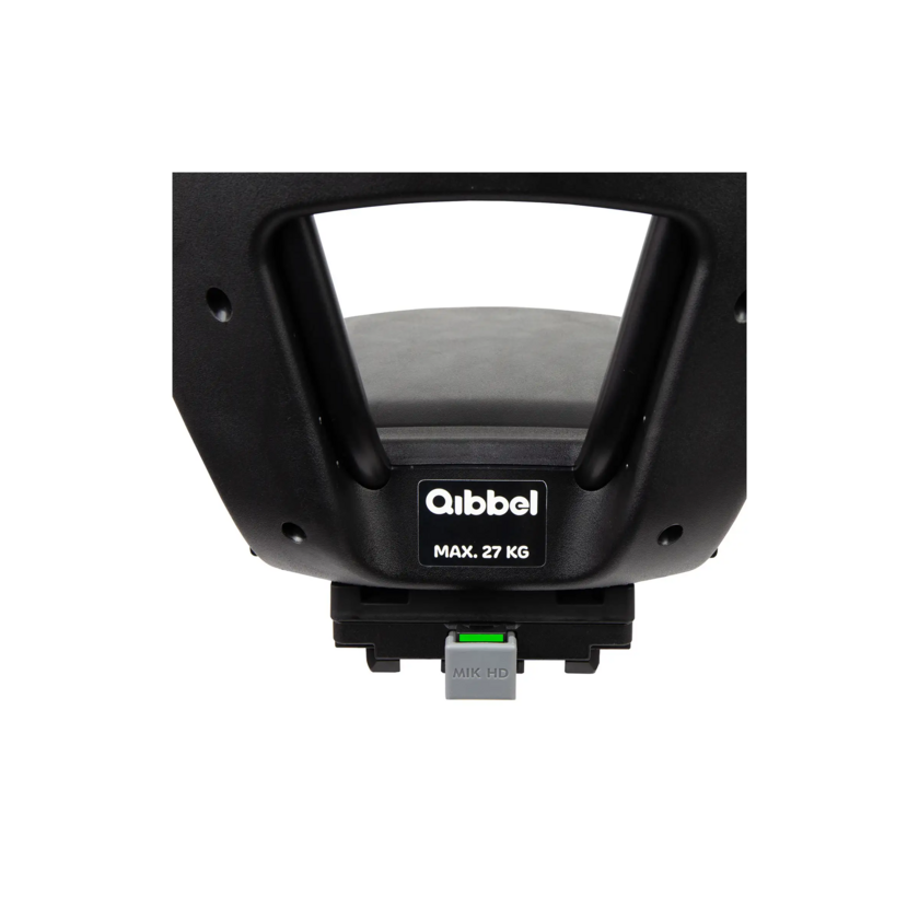 Fotelik rowerowy Qibbel Junior 6+ MIK HD do 25 kg Czarny