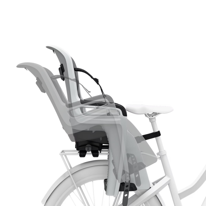 Fotelik rowerowy Thule RideAlong 2 na bagażnik Light Grey