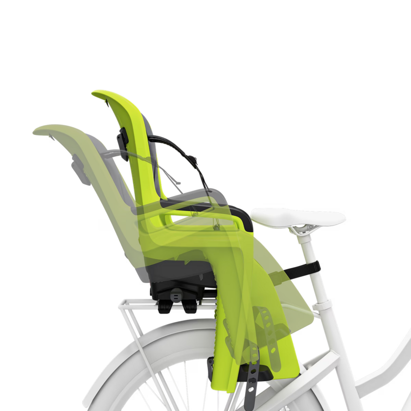 Fotelik rowerowy Thule RideAlong 2 na bagażnik Zen Lime