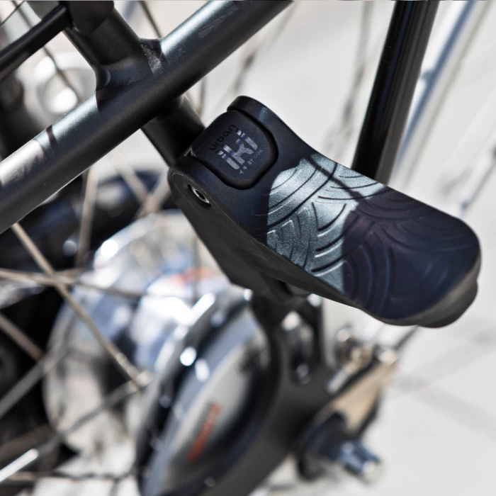 Fotelik rowerowy Urban Iki Junior do 35 kg bez mocowania Brązowy