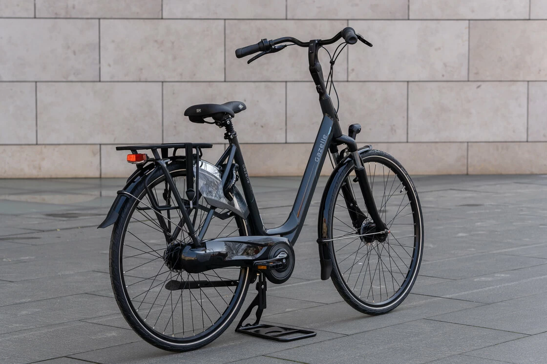 Gazelle Arroyo C7+ hamulec w pedałach Damski Anthracite Grey 53