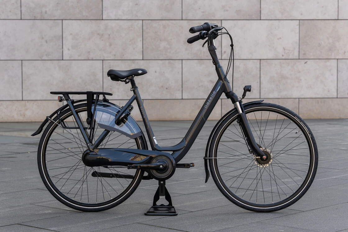 Gazelle Arroyo C7+ hamulec w pedałach Damski Anthracite Grey 57