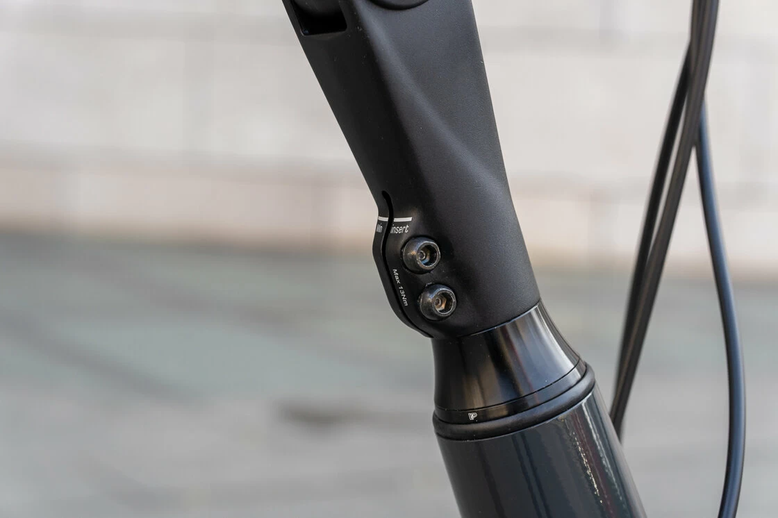 Gazelle Arroyo C7+ hamulec w pedałach Damski Anthracite Grey 57