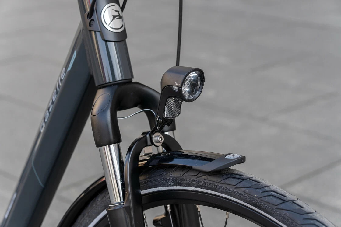 Gazelle Arroyo C7+ hamulec w pedałach Damski Anthracite Grey 57