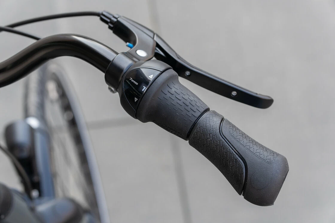 Gazelle Arroyo C7+ hamulec w pedałach Damski Anthracite Grey 57