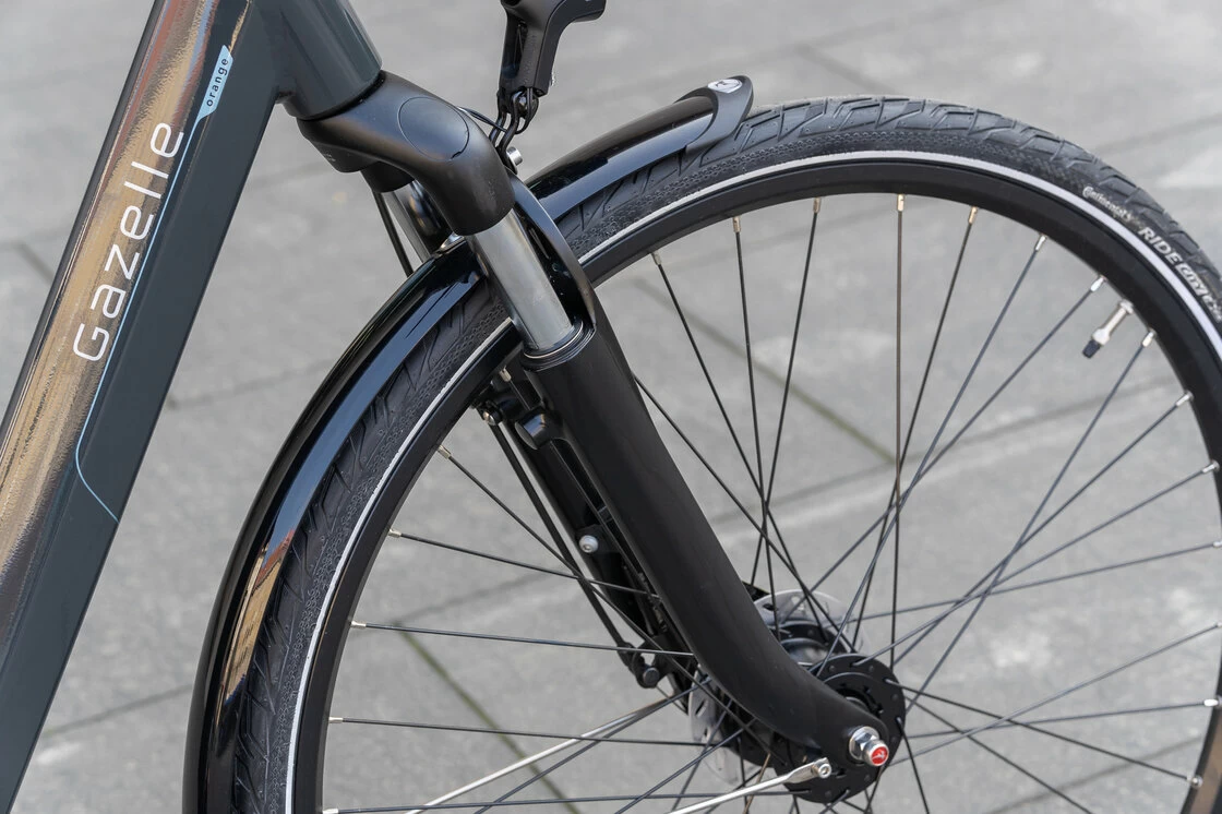 Gazelle Arroyo C7+ hamulec w pedałach Damski Anthracite Grey 57