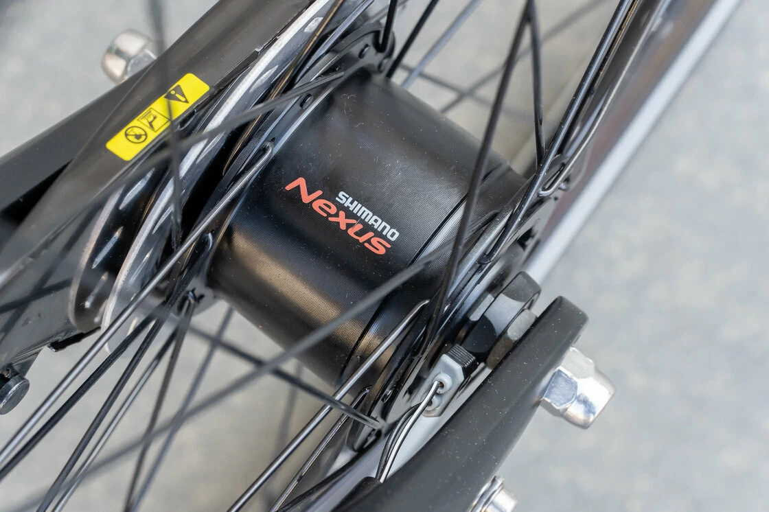 Gazelle Arroyo C7+ hamulec w pedałach Damski Anthracite Grey 57