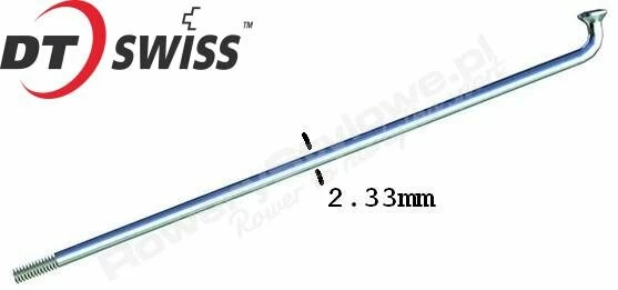 Grube szprychy DT Swiss Champion 2.34  252 mm