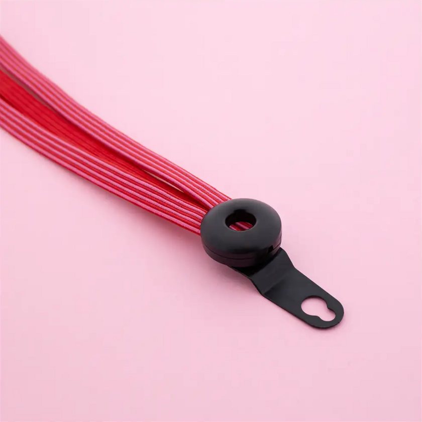 Gumy na bagażnik do rowerka dziecięcego 20" Widek Explorer Plum Rose