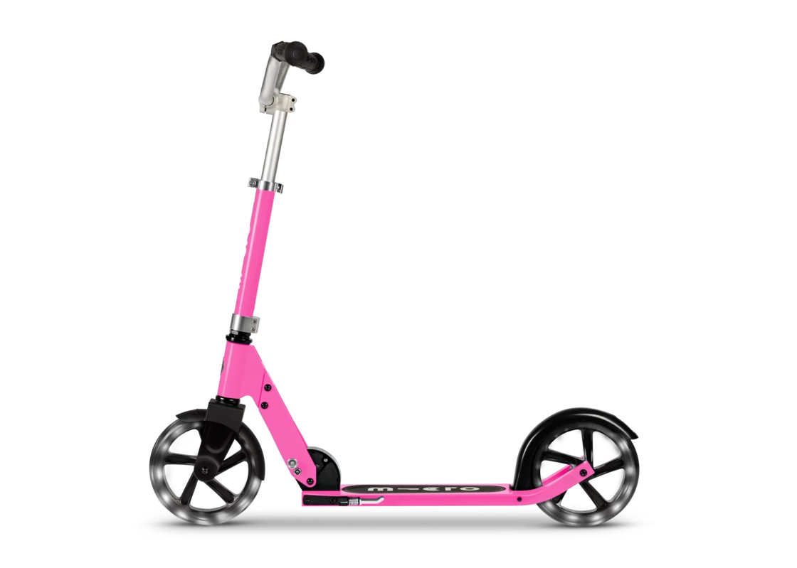 Hulajnoga dla dzieci Micro Cruiser LED Pink (różowy)