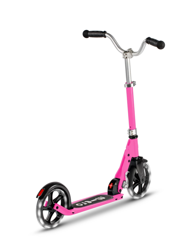 Hulajnoga dla dzieci Micro Cruiser LED Pink (różowy)