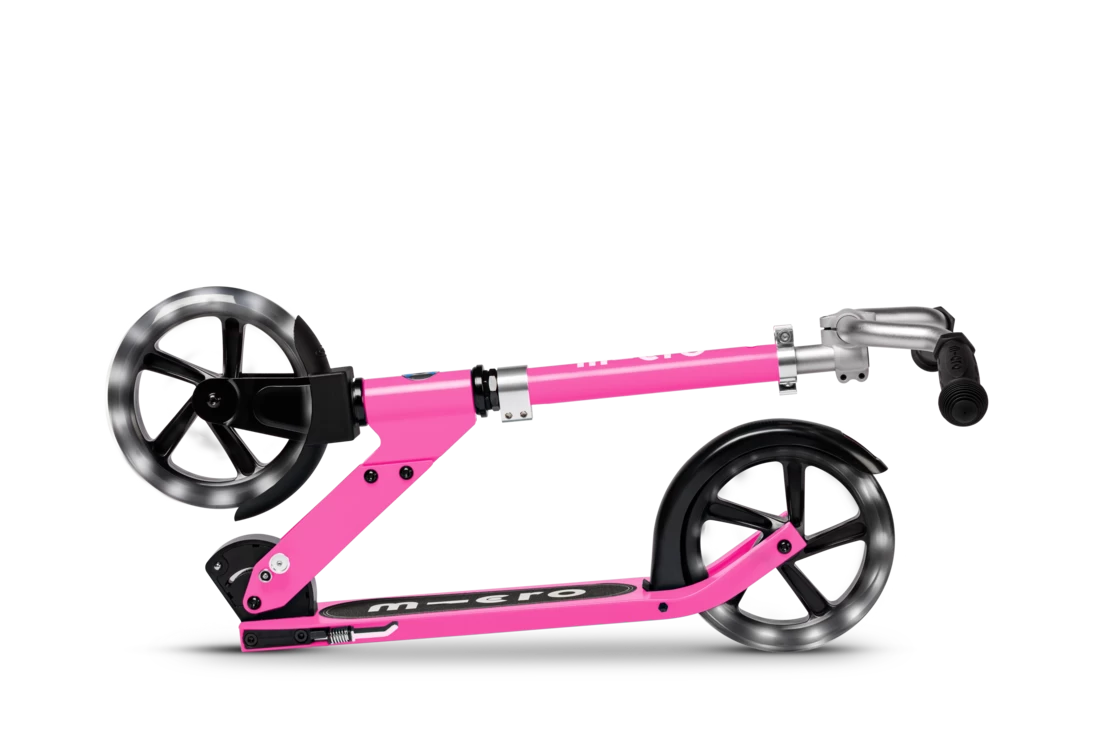 Hulajnoga dla dzieci Micro Cruiser LED Pink (różowy)