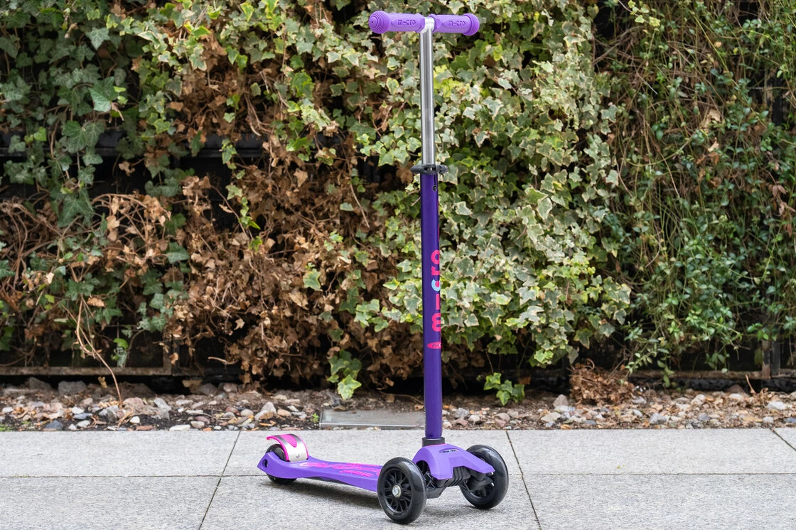 Hulajnoga dla dzieci Micro Maxi Deluxe Fioletowy