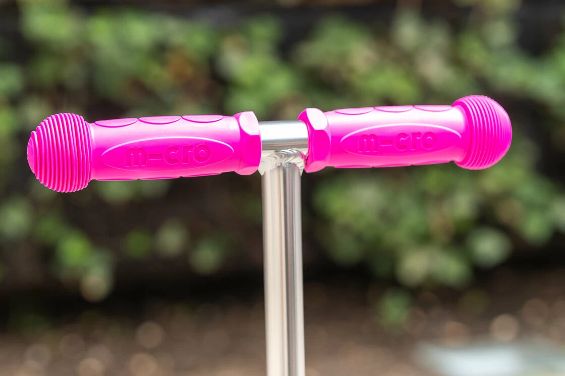 Hulajnoga dla dzieci Mini Micro Deluxe Flux LED Neonowy różowy