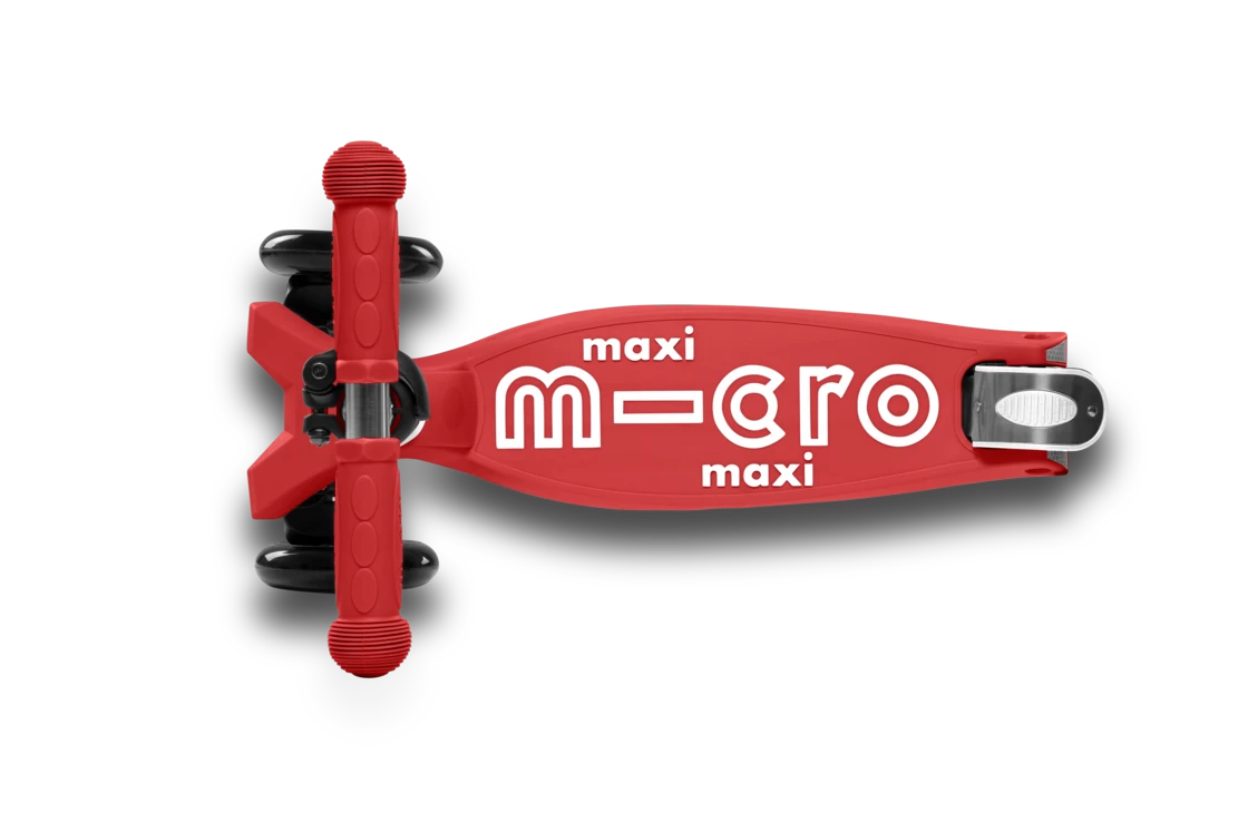 Hulajnoga składana dla dzieci Micro Maxi Deluxe Czerwona