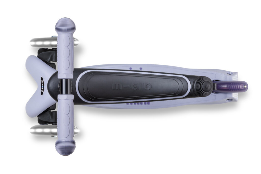 Jeździk i hulajnoga dla dzieci Mini2Grow Micro Deluxe Magic LED 2.0 Fioletowy