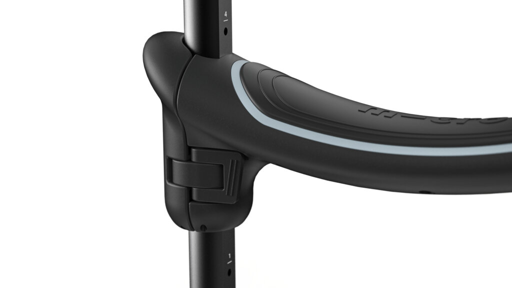 Jeździk i hulajnoga dla dzieci Mini2Grow Micro Deluxe Magic LED 2.0 Niebieski