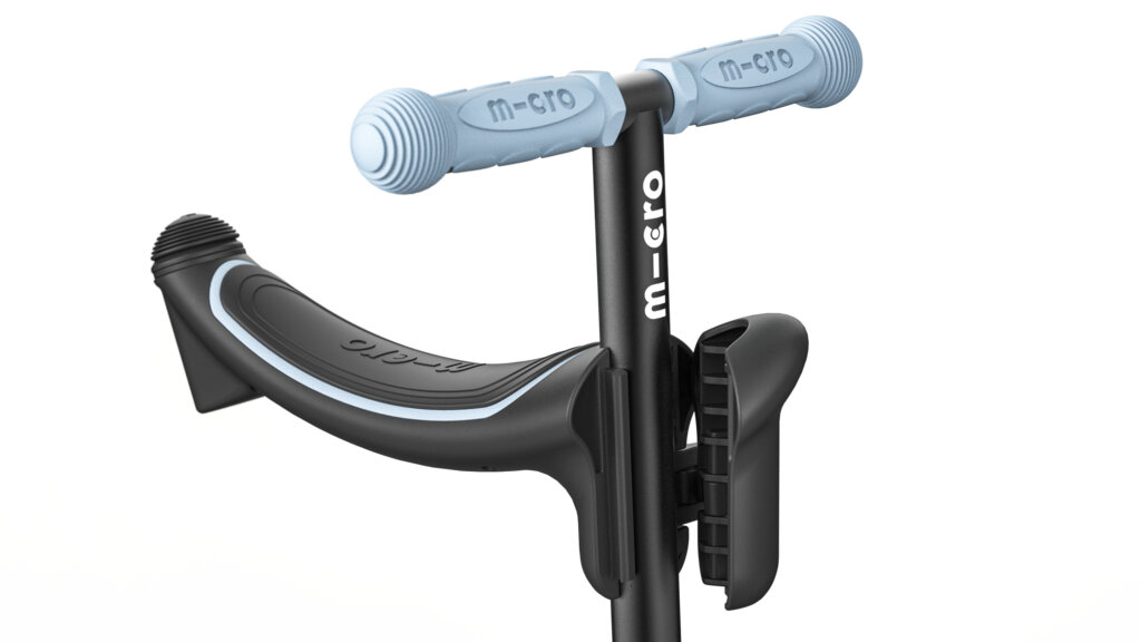 Jeździk i hulajnoga dla dzieci Mini2Grow Micro Deluxe Magic LED 2.0 Niebieski