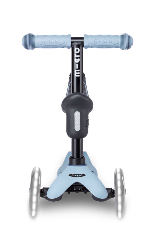 Jeździk i hulajnoga dla dzieci Mini2Grow Micro Deluxe Magic LED 2.0 Niebieski