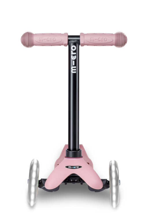 Jeździk i hulajnoga dla dzieci Mini2Grow Micro Deluxe Magic LED 2.0 Różowy