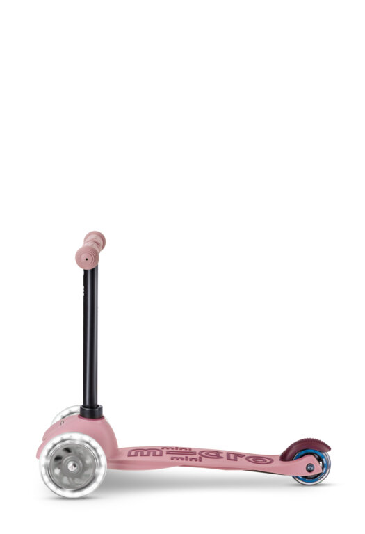 Jeździk i hulajnoga dla dzieci Mini2Grow Micro Deluxe Magic LED 2.0 Różowy
