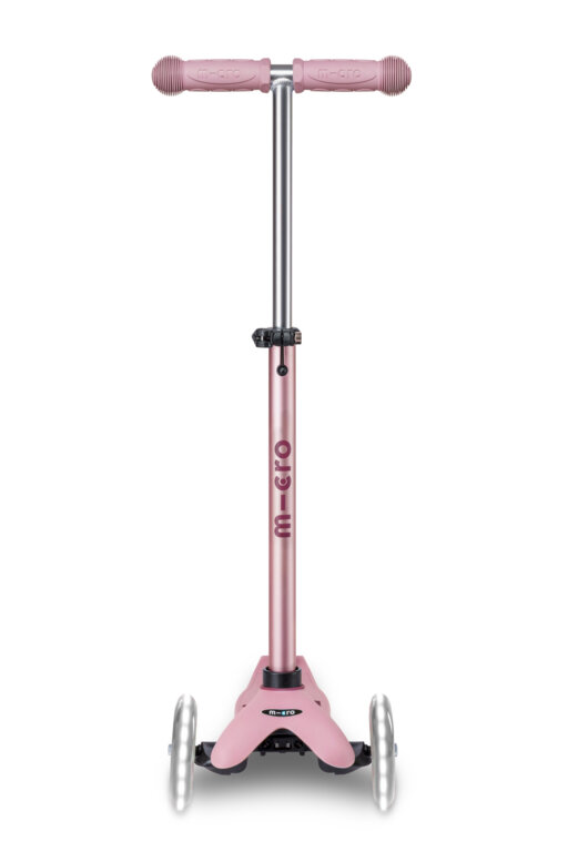 Jeździk i hulajnoga dla dzieci Mini2Grow Micro Deluxe Magic LED 2.0 Różowy