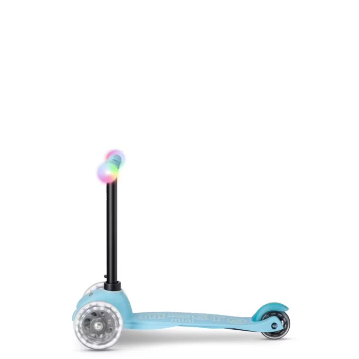 Jeździk i hulajnoga dla dzieci Mini2Grow Micro Deluxe Magic LED Niebieski