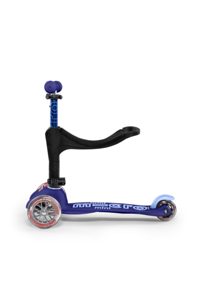 Jeździk i hulajnoga dla dzieci Mini Micro 3in1 Deluxe PLUS Blue