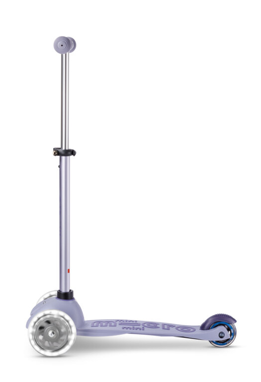 Jeździk i hulajnoga dla dzieci Mini Micro Deluxe Rock & Go LED Fioletowy