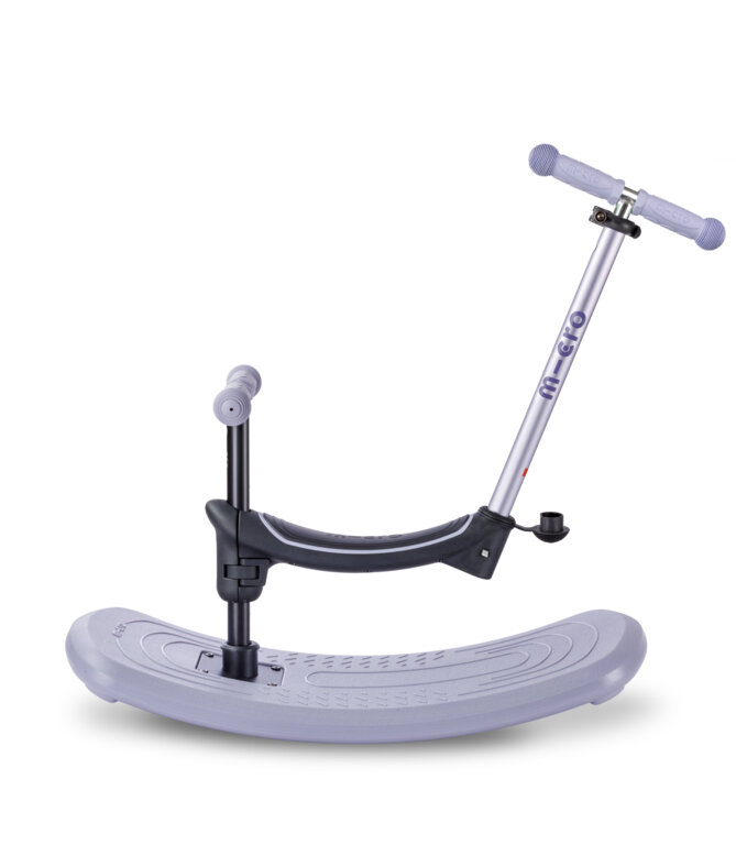 Jeździk i hulajnoga dla dzieci Mini Micro Deluxe Rock & Go LED Fioletowy