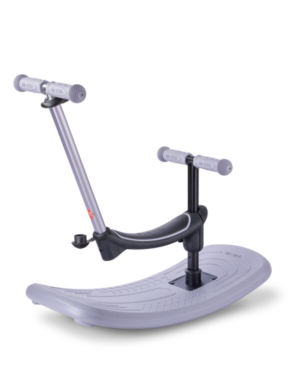 Jeździk i hulajnoga dla dzieci Mini Micro Deluxe Rock & Go LED Fioletowy