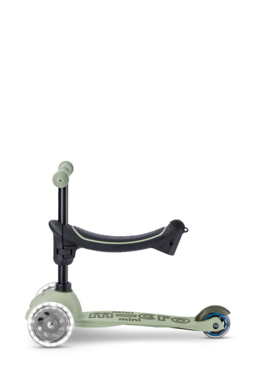 Jeździk i hulajnoga dla dzieci Mini Micro Deluxe Rock & Go LED Miętowy