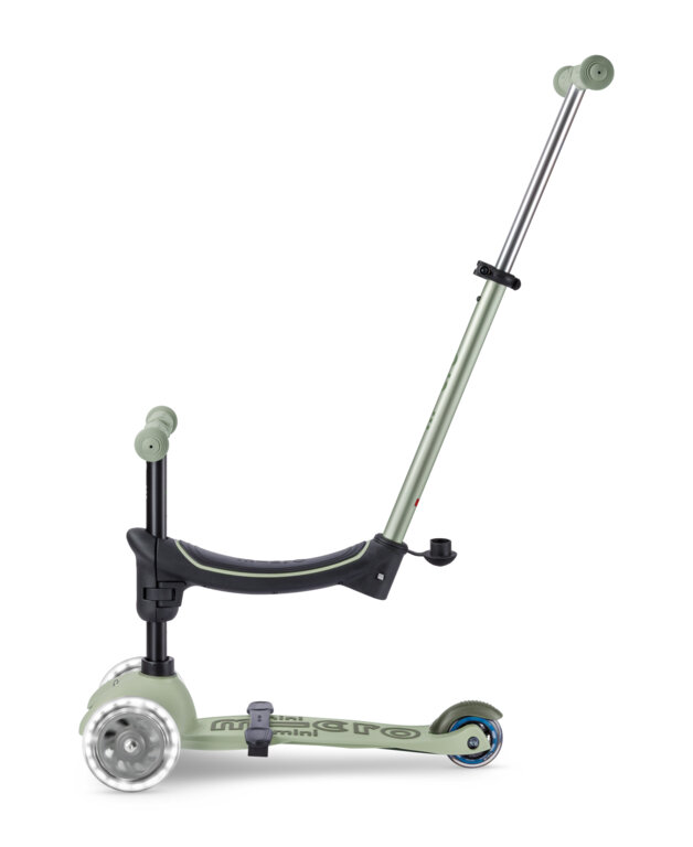 Jeździk i hulajnoga dla dzieci Mini Micro Deluxe Rock & Go LED Miętowy