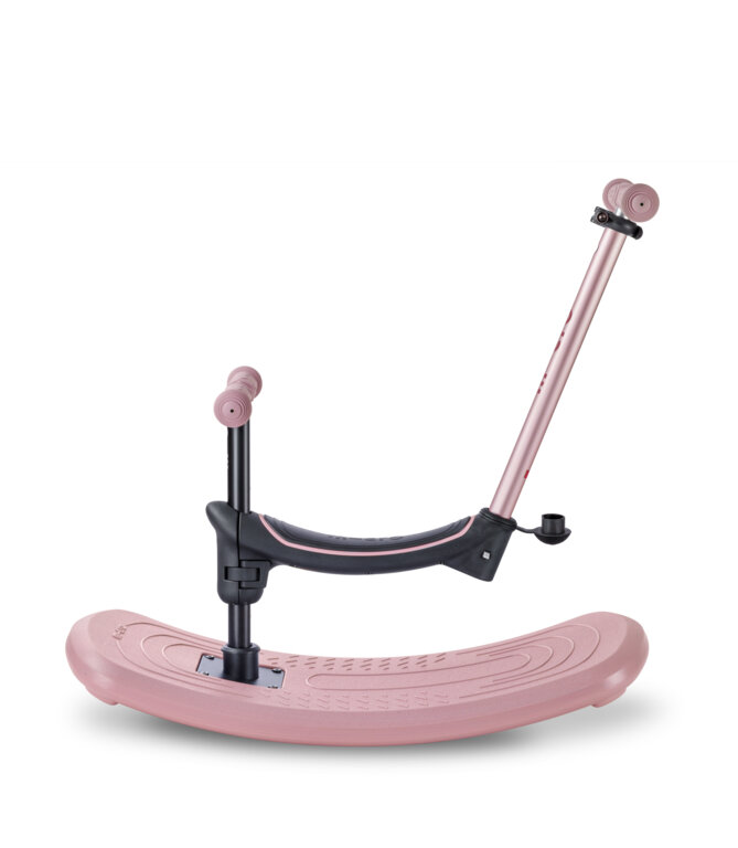 Jeździk i hulajnoga dla dzieci Mini Micro Deluxe Rock & Go LED Różowy