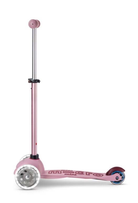 Jeździk i hulajnoga dla dzieci Mini Micro Deluxe Rock & Go LED Różowy