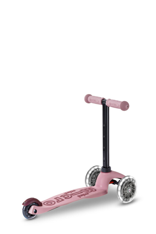 Jeździk i hulajnoga dla dzieci Mini Micro Deluxe Rock & Go LED Różowy