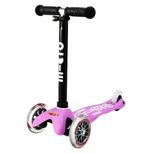 Jeździk i hulajnoga Mini2Go Deluxe Różowy