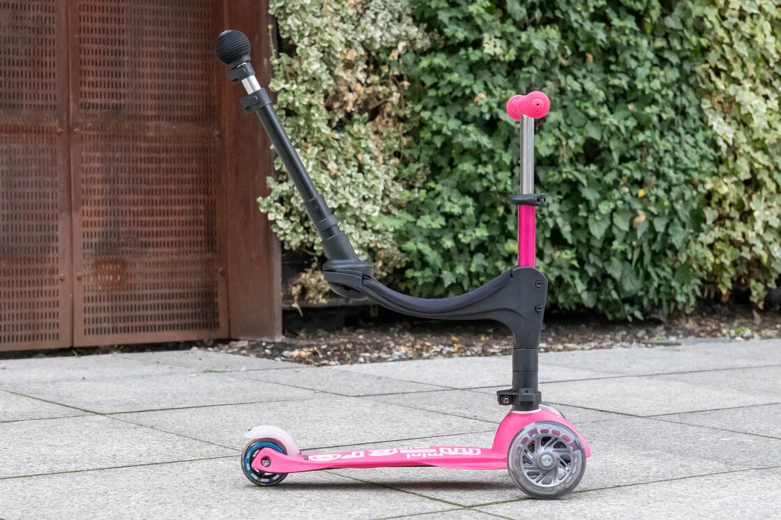 Jeździk i hulajnoga Mini Micro 3in1 Deluxe Plus LED Różowy