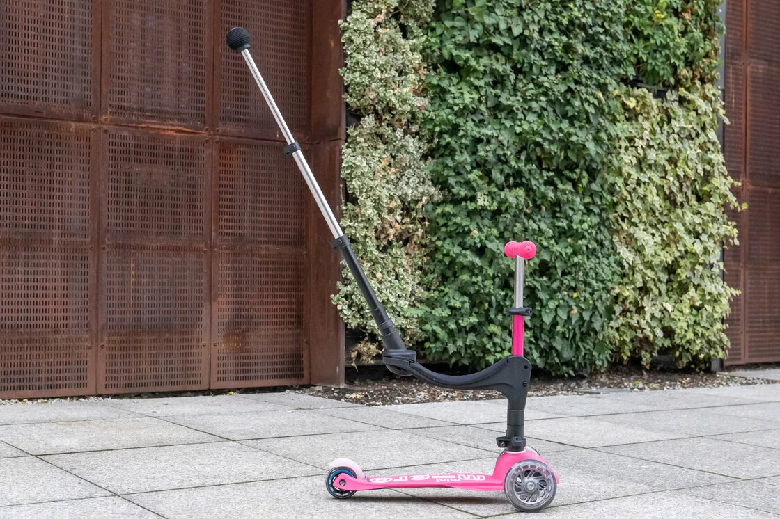 Jeździk i hulajnoga Mini Micro 3in1 Deluxe Plus LED Różowy