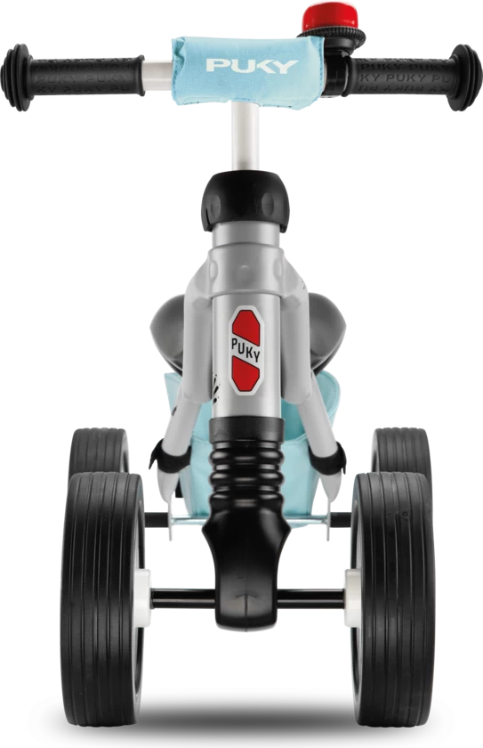 Jeździk Puky WUTSCH BUNDLE z torbą, dzwonkiem i osłoną kierownicy Grey Racoon