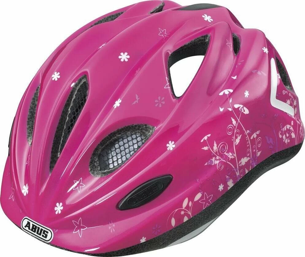 Kask ABUS Super Chilly Garden Pink