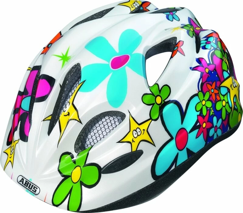 Kask dziecięcy ABUS Chilly Funny Flower S: 46-52 cm