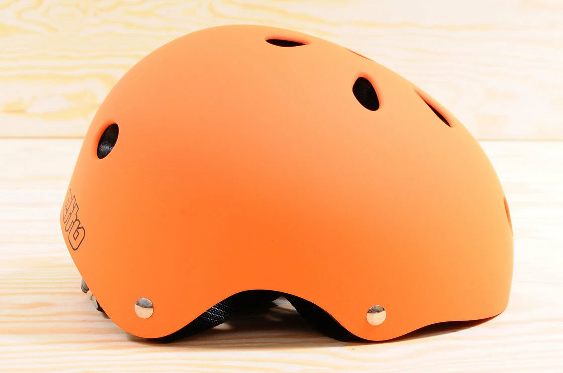 Kask dziecięcy ETTO Psycho Orange Earth