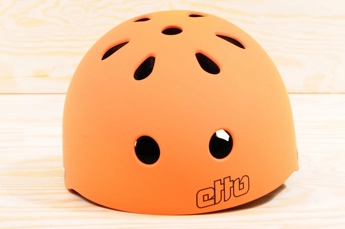 Kask dziecięcy ETTO Psycho Orange Earth