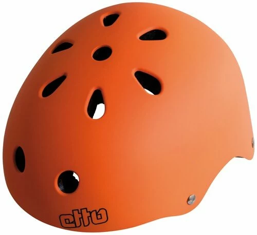 Kask dziecięcy ETTO Psycho Orange Earth